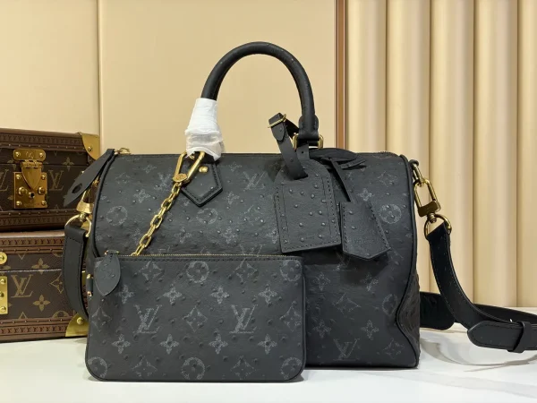 Louis Vuitton Speedy P9 Bandoulière 30 Monogram Leather Top Handle Bag image 1