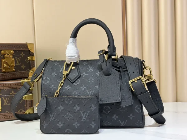 Louis Vuitton Speedy P9 Bandoulière 25 Monogram Leather Top Handle Bag image 1
