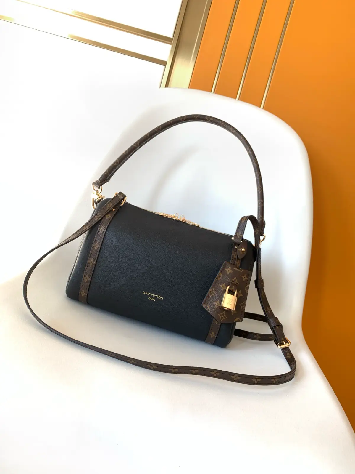 Louis Vuitton Black Small Express Top Handle Bag image 1