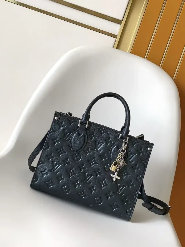 Louis Vuitton Black Monogram OnTheGo Tote Bag image 1