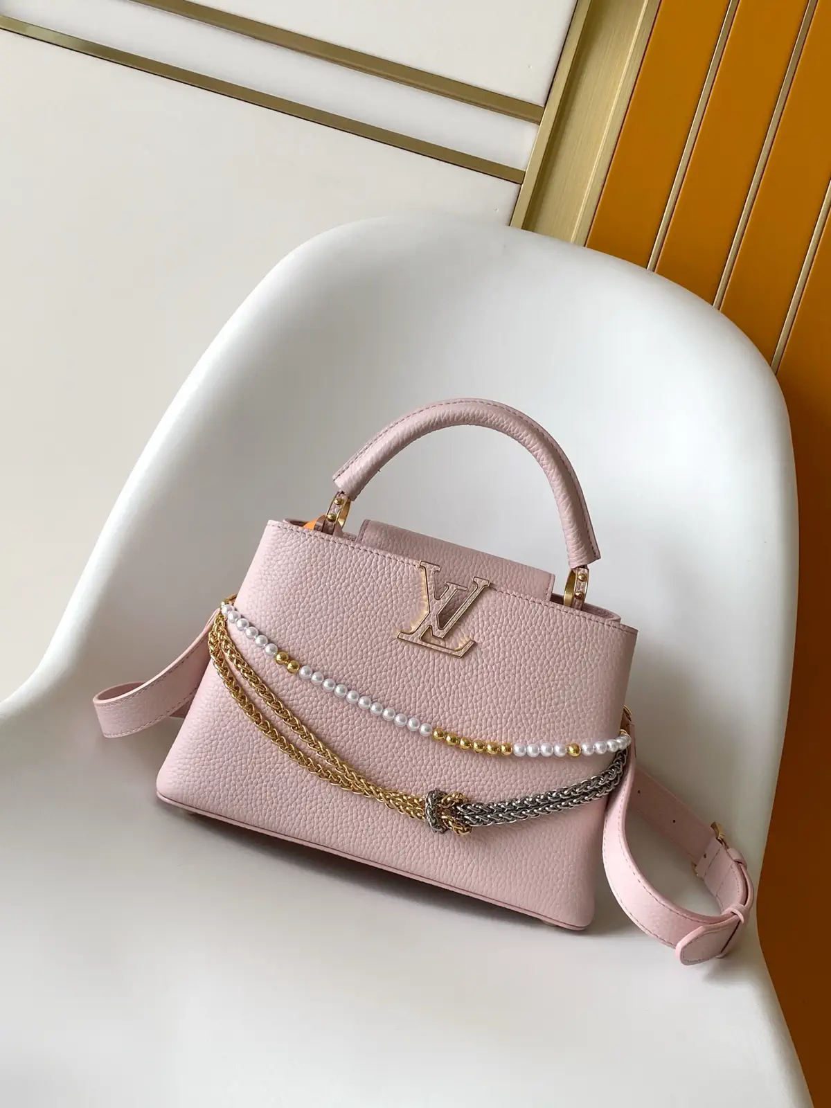 Louis Vuitton Capucines Mini Top Handle Bag image 1
