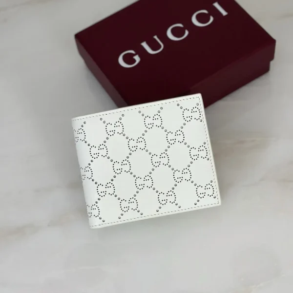 Gucci Perforated Monogram Bifold Wallet image 1