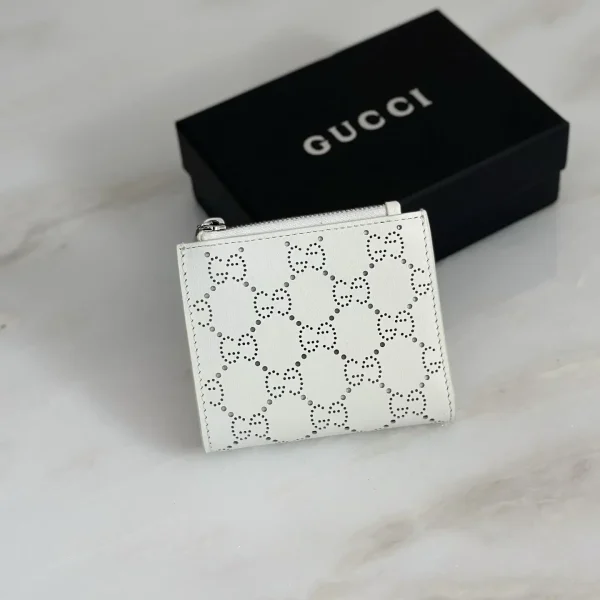 Gucci Perforated Monogram Wallet image 1