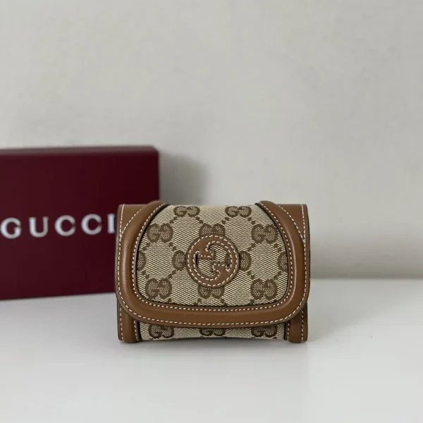 Gucci Monogram Compact Wallet image 1