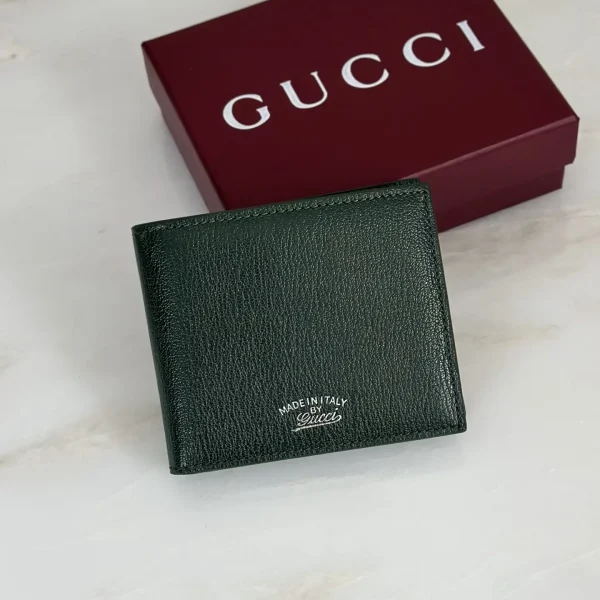 Gucci Dark Green Bifold Wallet image 1