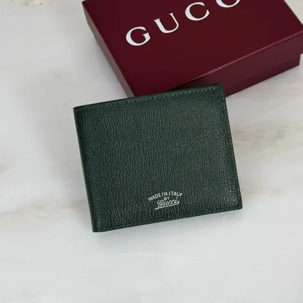 Gucci Dark Green Bifold Wallet image 1