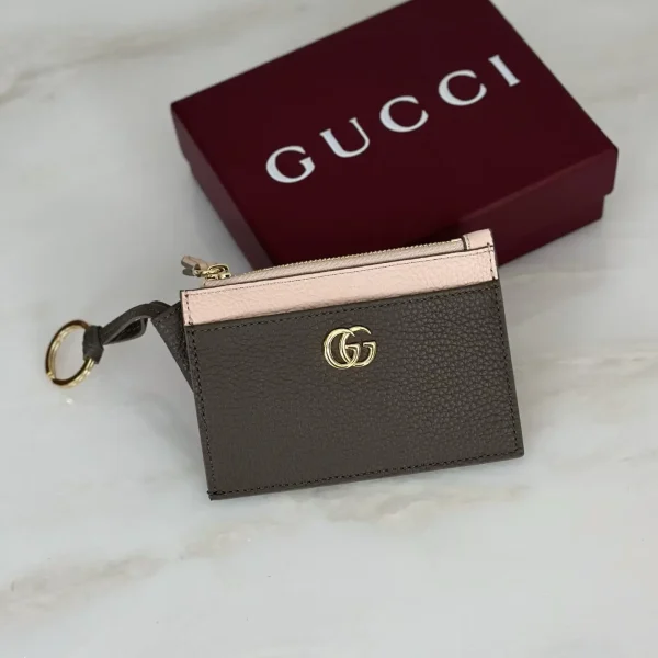 Gucci GG Marmont Keychain Card Holder image 1