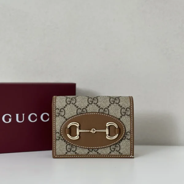 Gucci Horsebit Monogram Wallet image 1