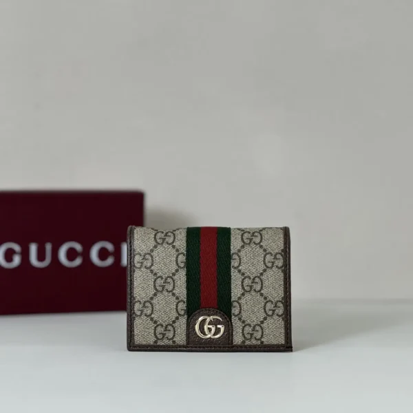 Gucci Monogram Web Stripe Wallet image 1