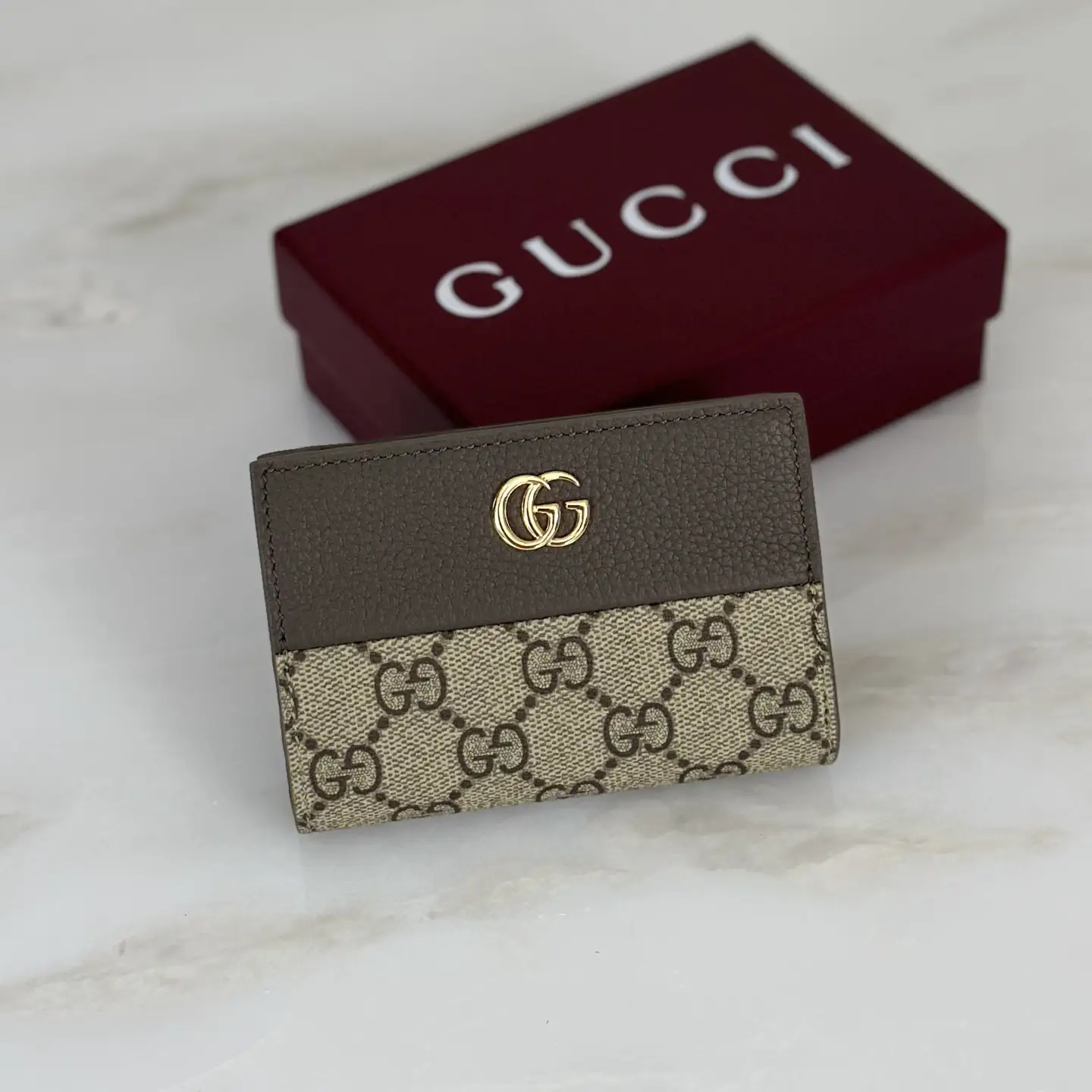 Gucci GG Monogram Card Holder image 1