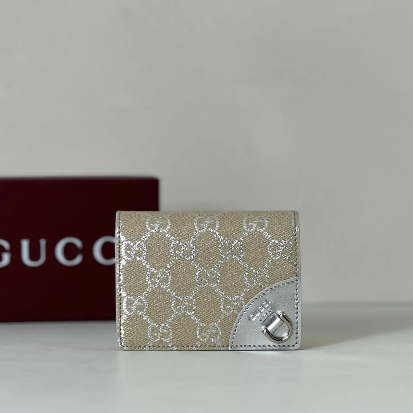 Gucci Monogram Card Holder image 1