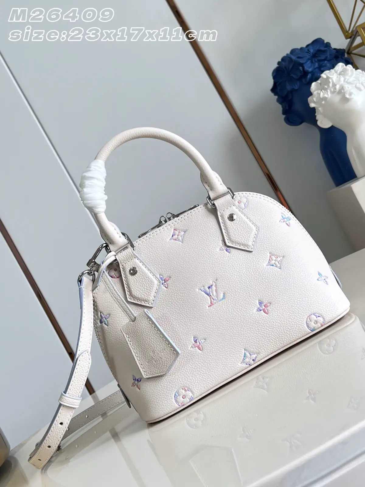 Louis Vuitton Alma BB Monogram Empreinte Top Handle Bag image 1