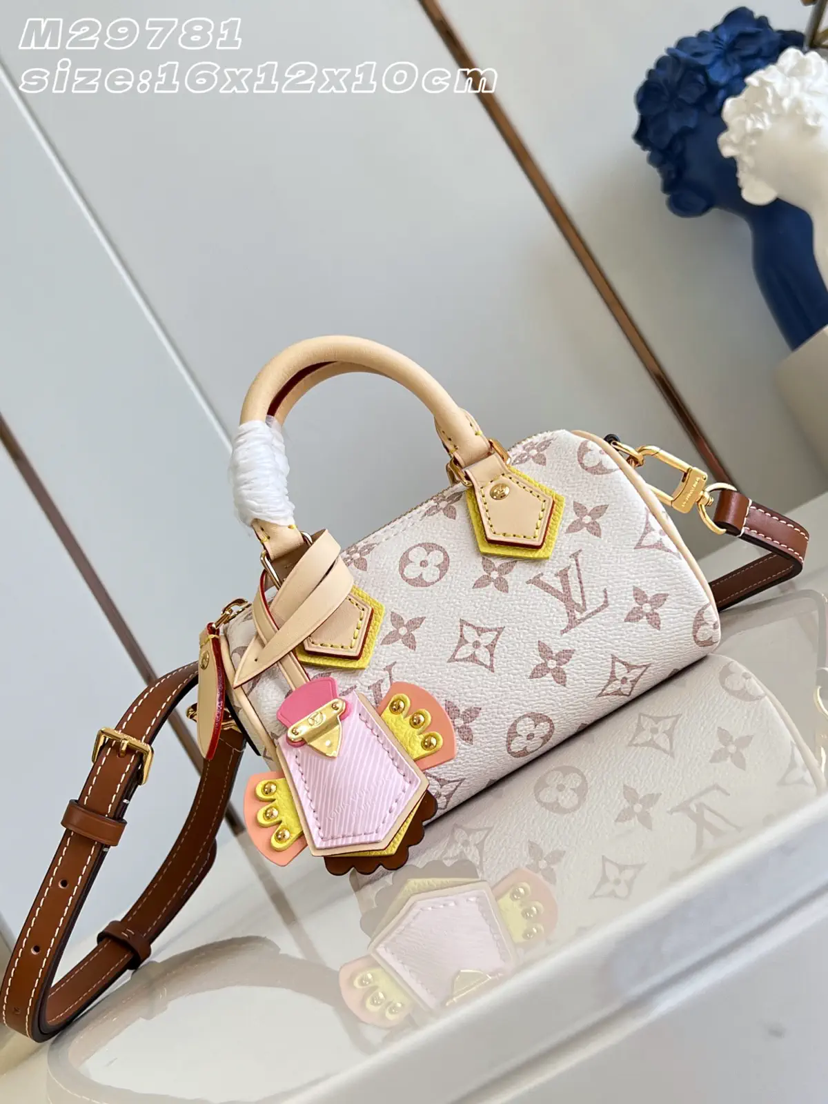 Louis Vuitton Crafty Nano Speedy Monogram Bag image 1