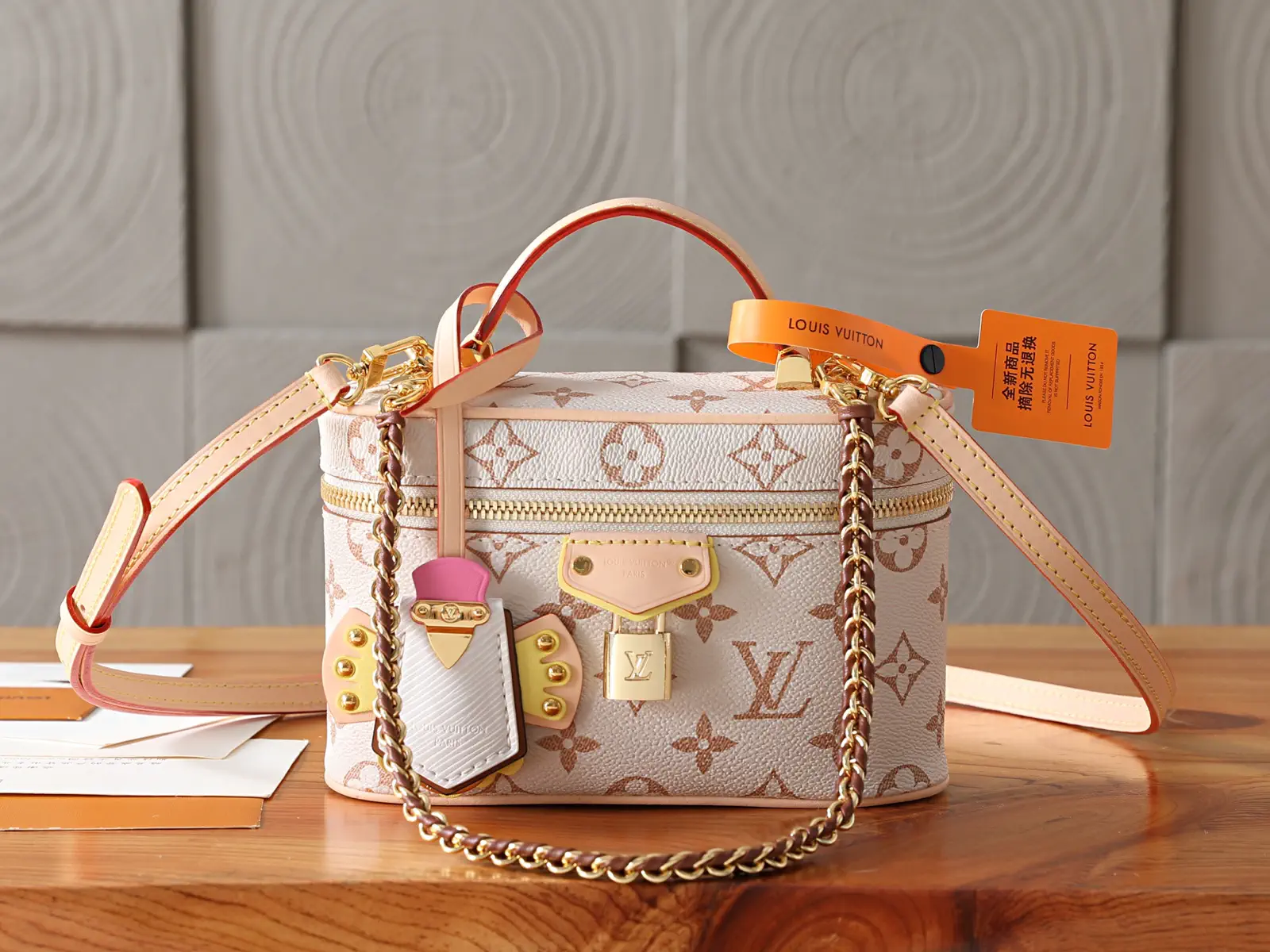 Louis Vuitton Monogram Vanity Chain Pouch image 1