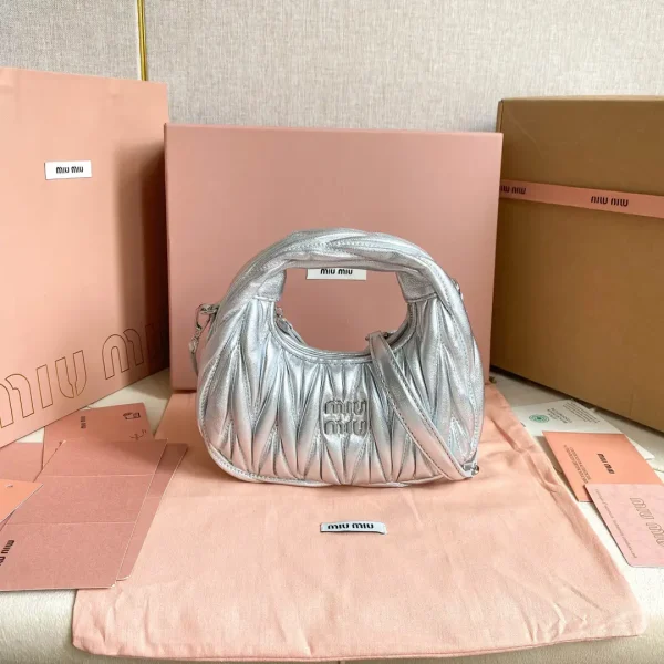 Miu Miu Quilted Mini Top Handle Bag image 1