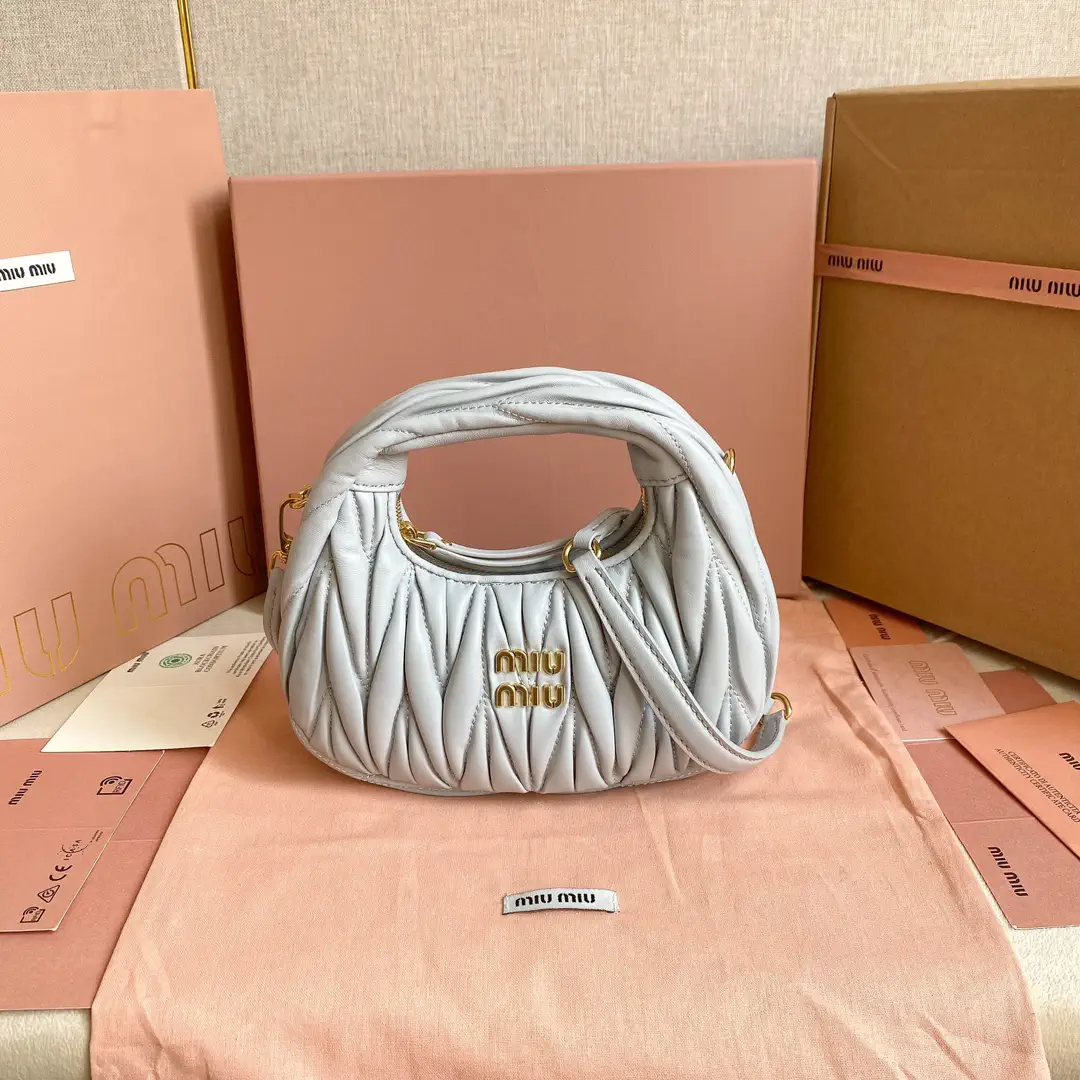 Miu Miu Mini Matelassé Top Handle Bag image 1