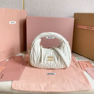 Miu Miu Mini Matelassé Top Handle Bag image 1