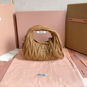 Miu Miu Quilted Mini Top Handle Bag image 1