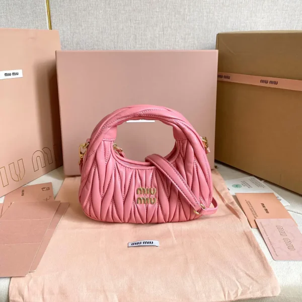 Miu Miu Quilted Mini Top Handle Bag image 1