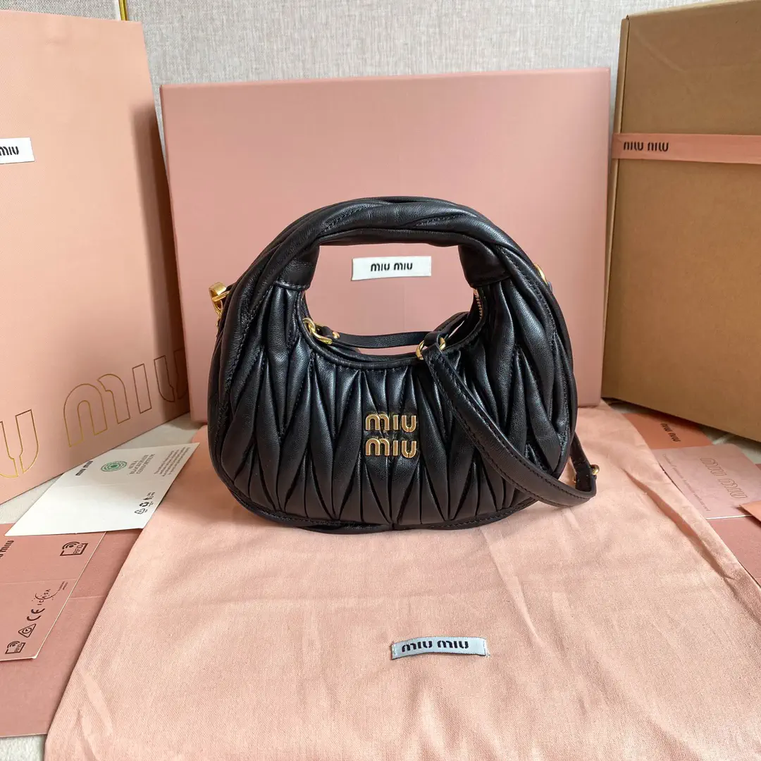 Miu Miu Quilted Mini Top Handle Bag image 1