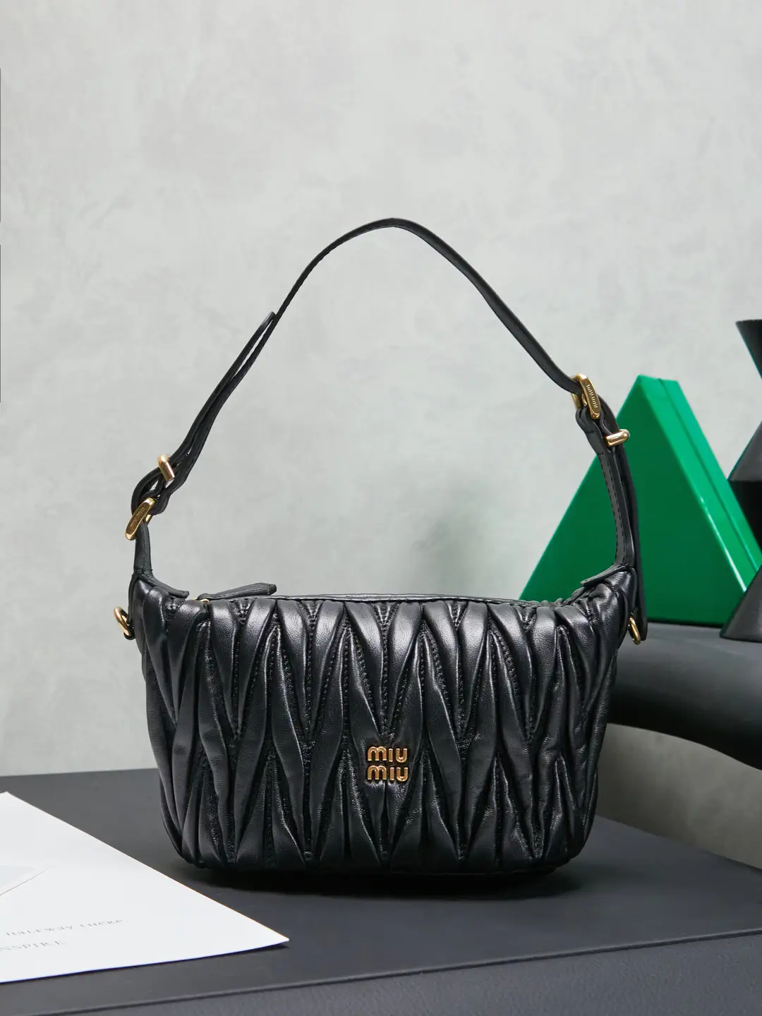 Miu Miu Quilted Mini Shoulder Bag image 1