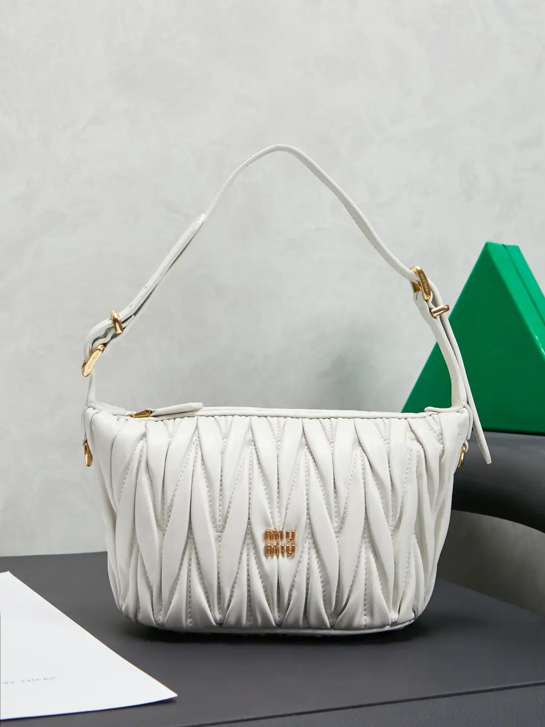 Miu Miu Quilted Mini Shoulder Bag image 1