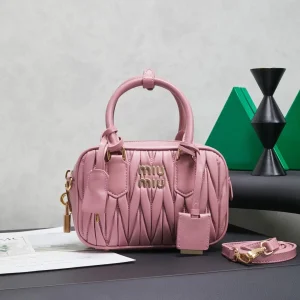 Miu Miu Quilted Top Handle Bag image 1