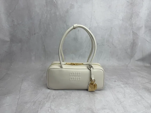 Miu Miu Chalk White Shoulder Bag image 1