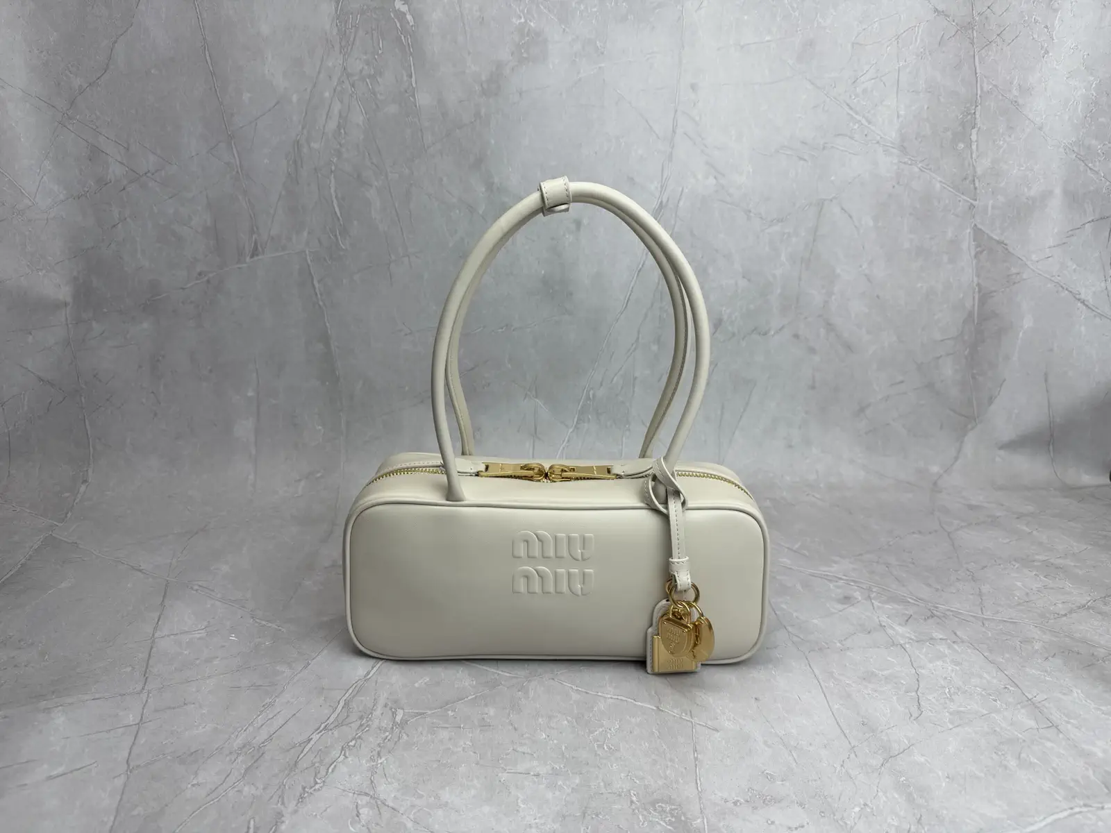 Miu Miu Chalk White Shoulder Bag image 1