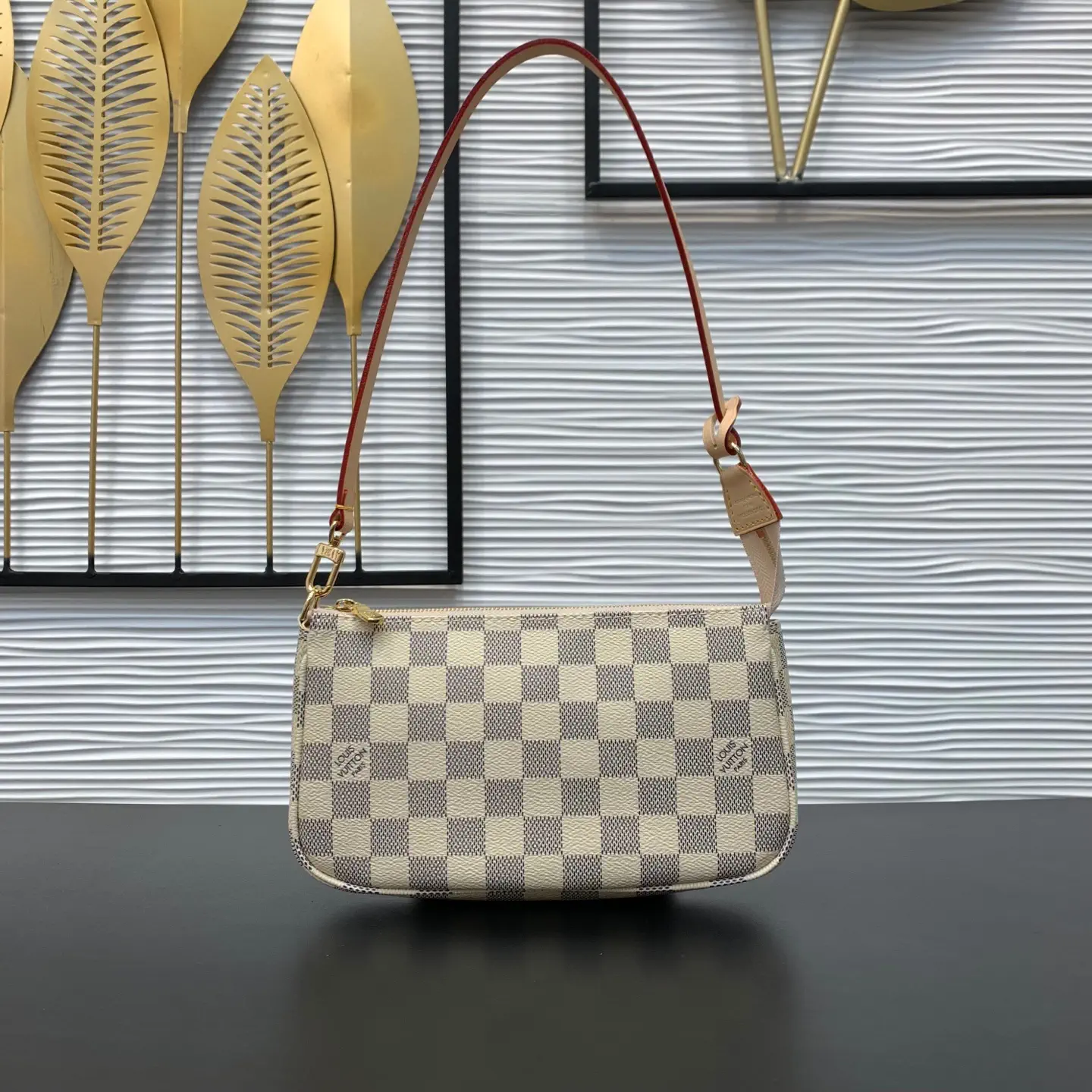 Louis Vuitton Damier Azur Pochette Accessories Shoulder Bag image 1