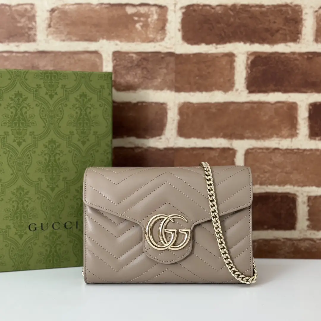 Gucci Quilted Chain Wallet image 1