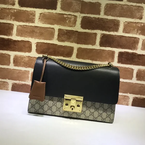 Gucci Monogram Padlock Shoulder Bag image 1