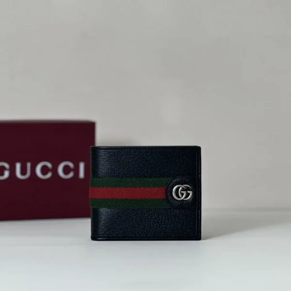 Gucci Web Stripe Bifold Wallet image 1