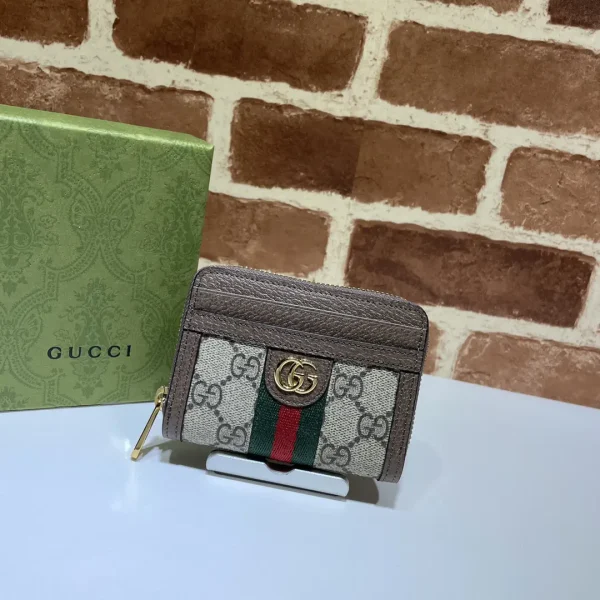 Gucci Monogram Zip Around Wallet image 1