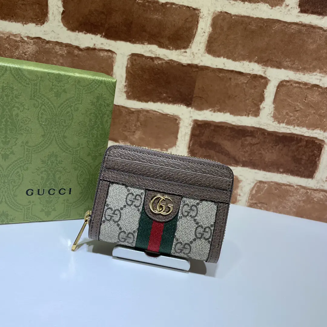 Gucci Monogram Zip Around Wallet image 1