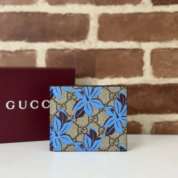 Gucci Floral Monogram Bifold Wallet image 1