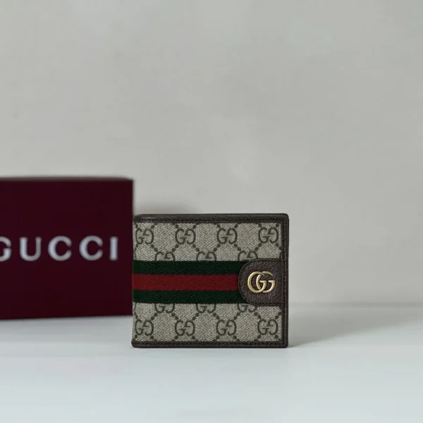 Gucci Monogram Web Stripe Wallet image 1
