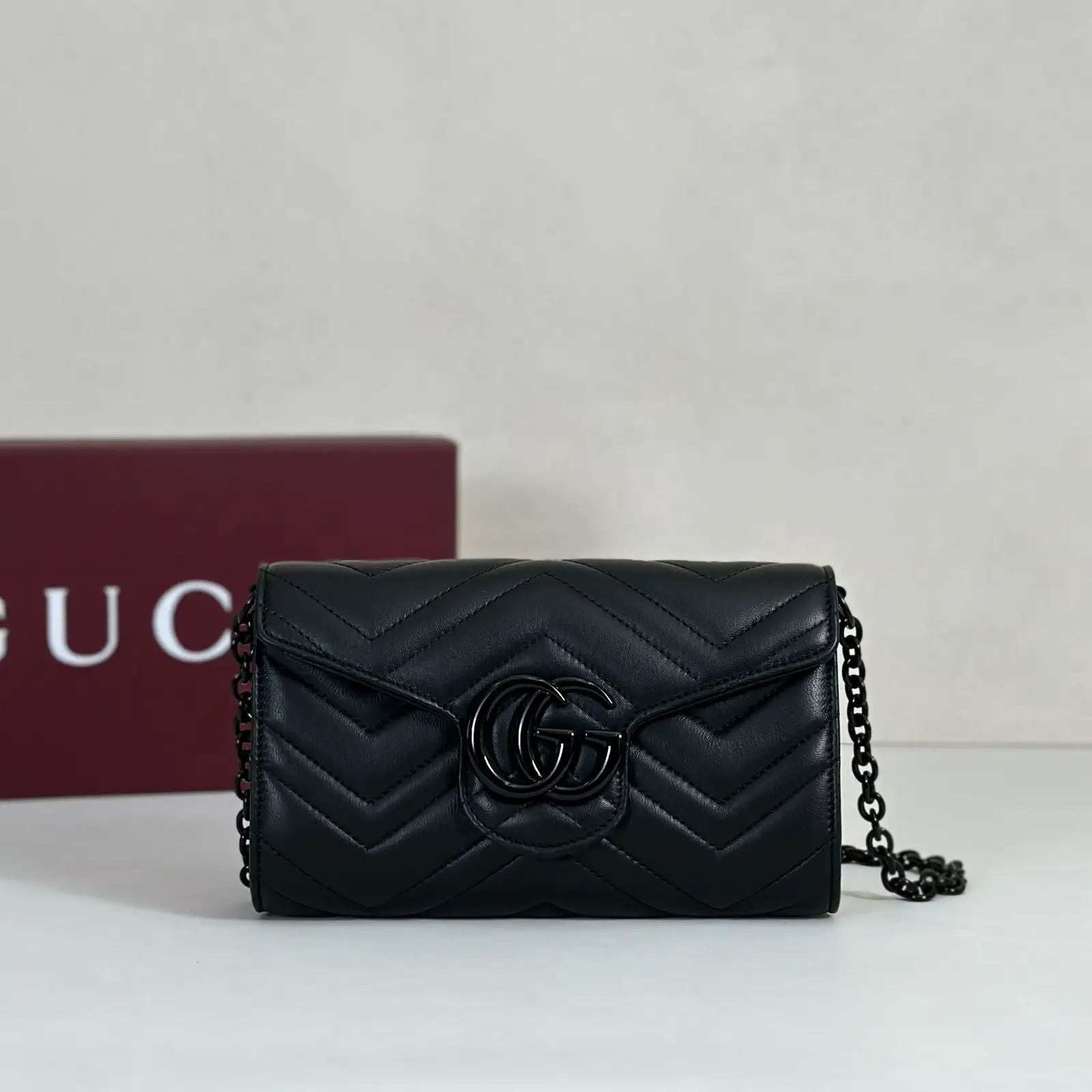 Gucci Quilted Chain Crossbody Bag image 1