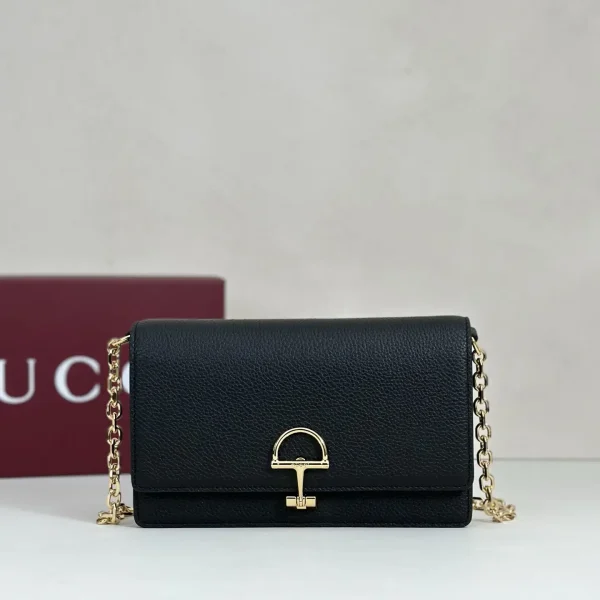 Gucci Black Chain Crossbody Bag image 1