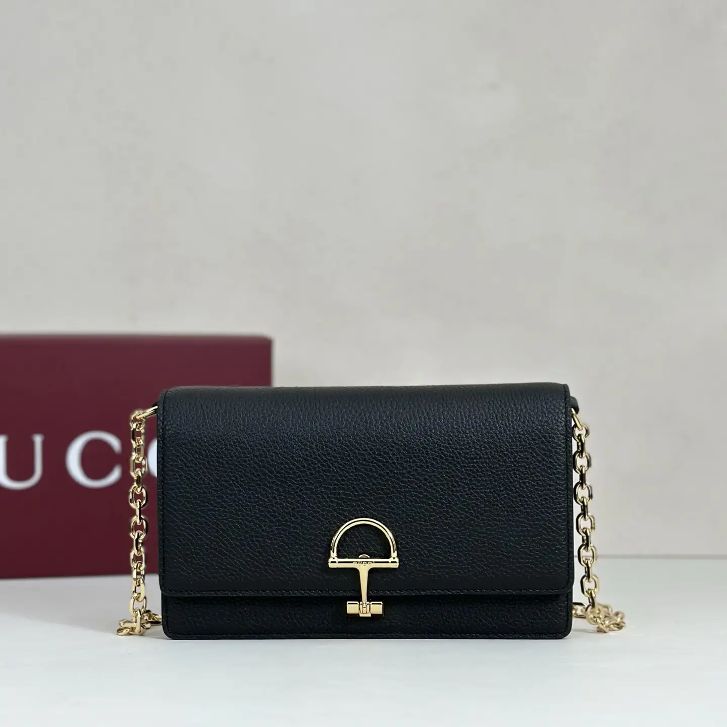 Gucci Black Chain Crossbody Bag image 1