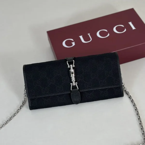 Gucci Monogram Chain Crossbody Bag image 1
