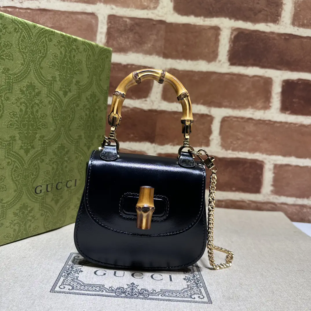 Gucci Bamboo Handle Mini Top Handle Bag image 1