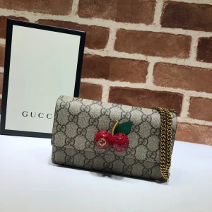Gucci Monogram Cherry Chain Bag image 1
