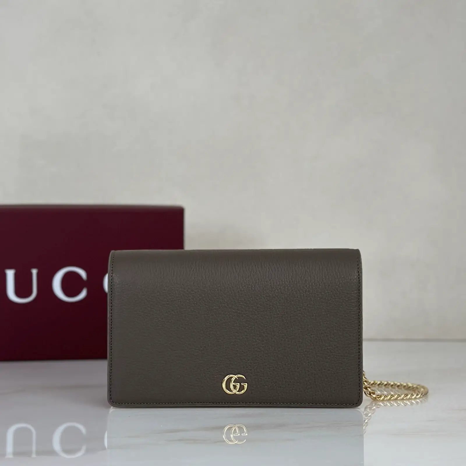 Gucci GG Marmont Chain Wallet image 1