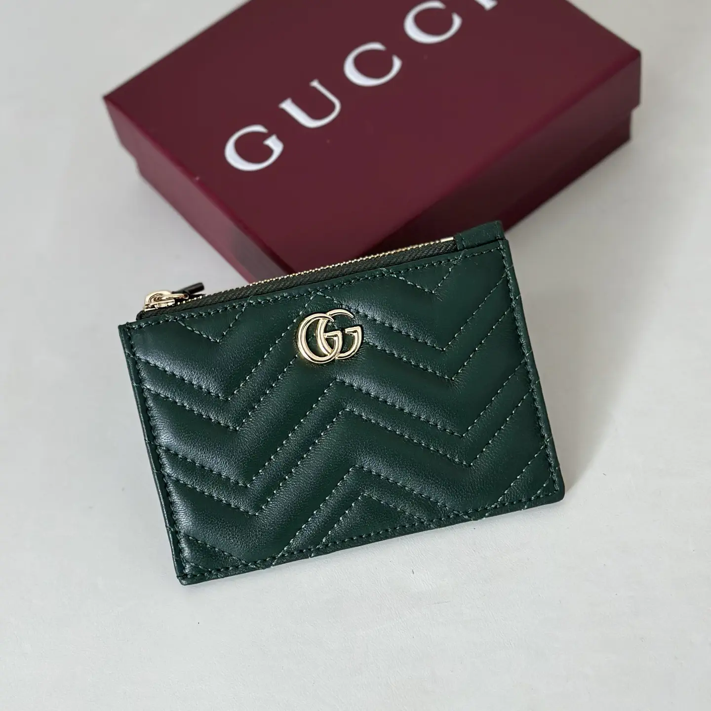 Gucci Quilted Card Holder image 1
