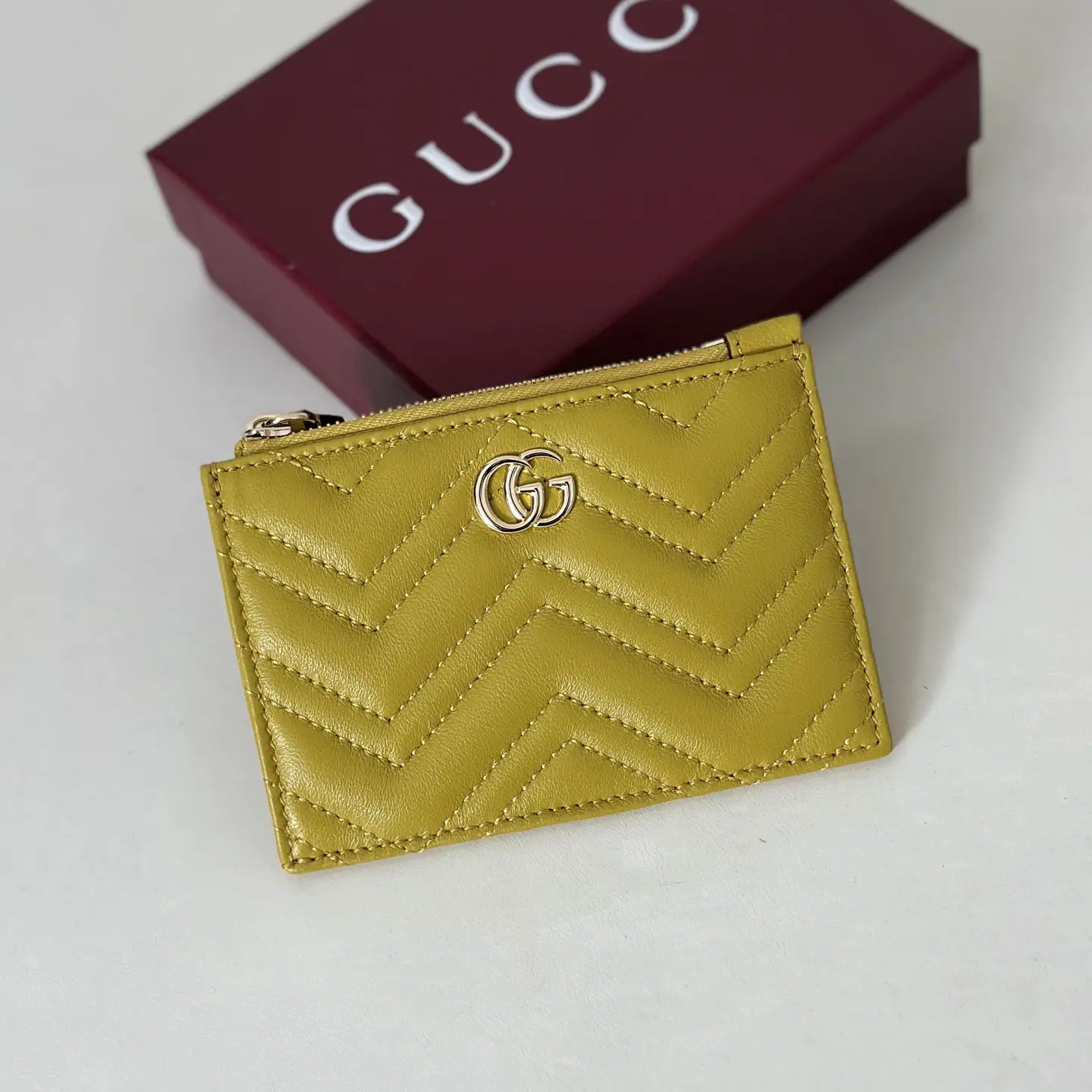 Gucci Quilted Card Holder image 1