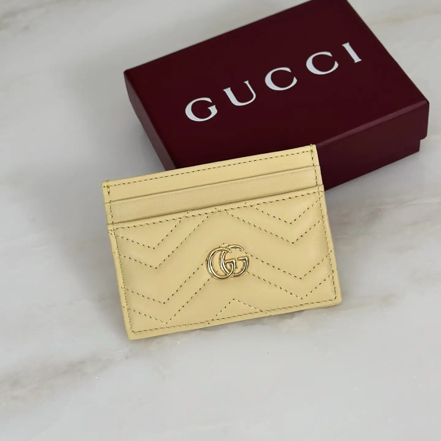 Gucci Quilted Card Holder image 1