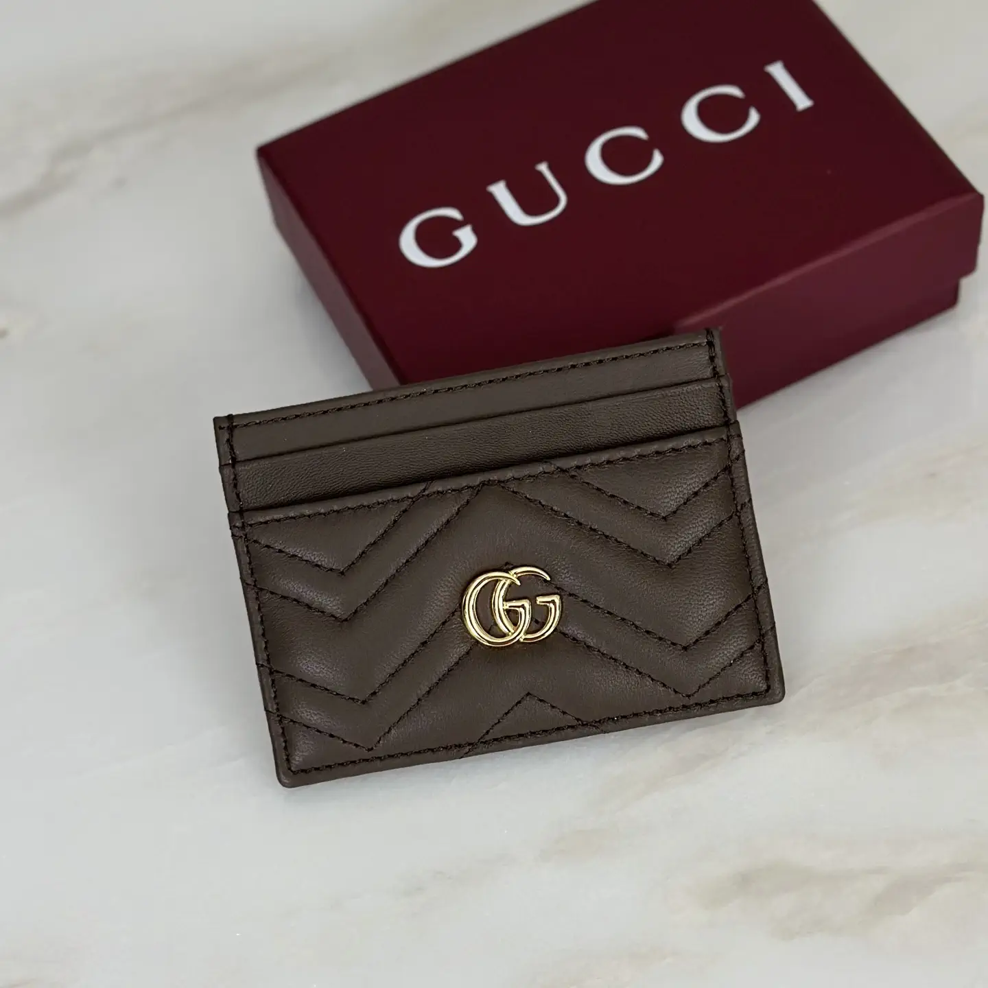 Gucci Quilted Card Holder image 1
