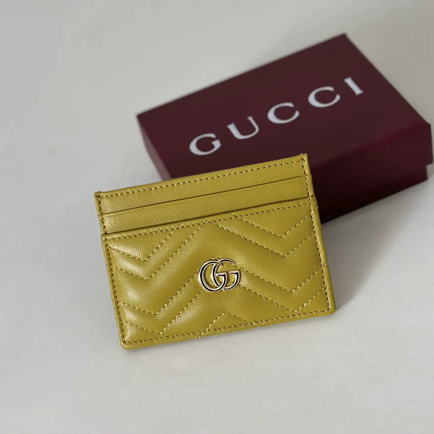 Gucci Quilted Card Holder image 1