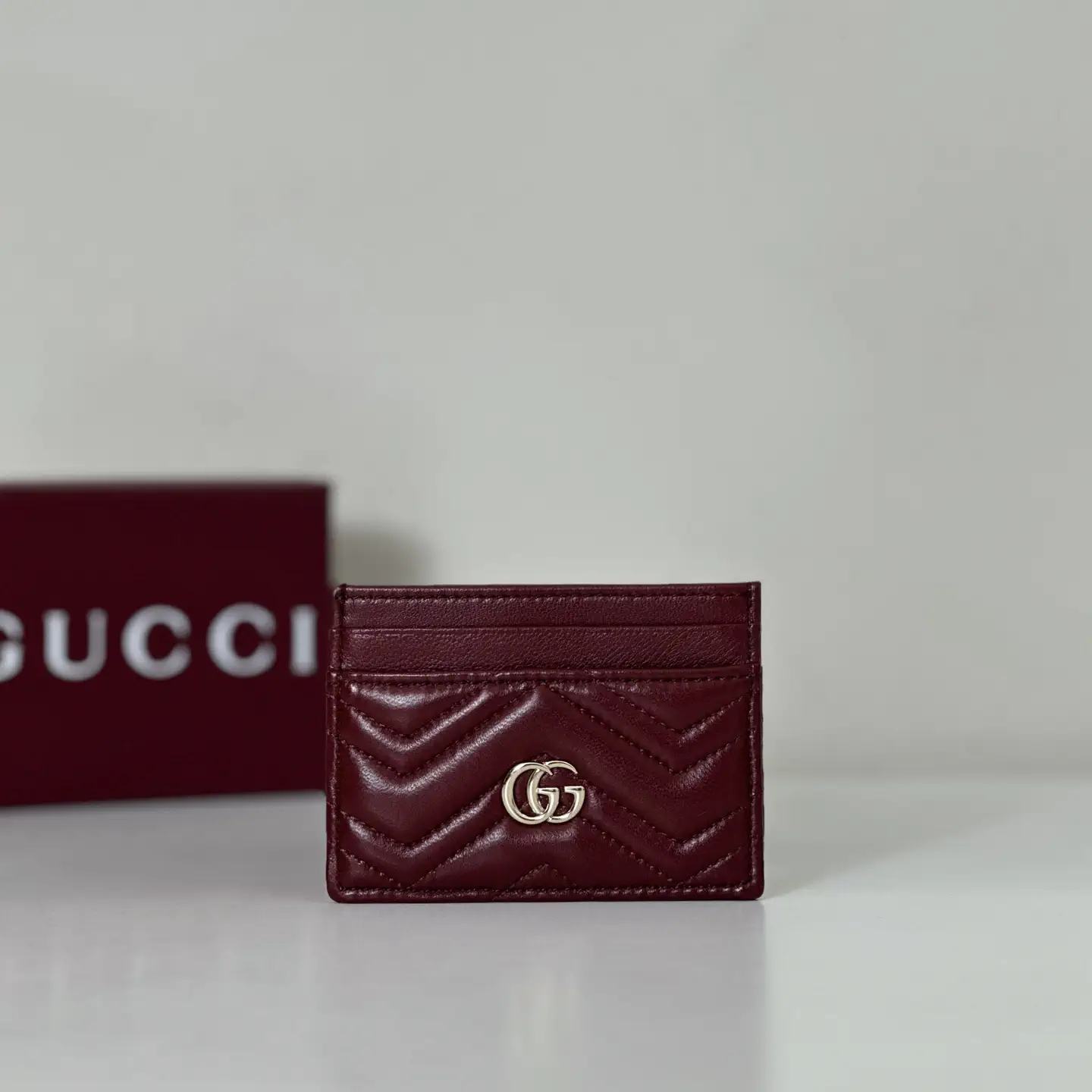 Gucci Quilted Card Holder image 1